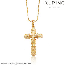 32017-Xuping Jewelry Jesus Faith Corss Pendant